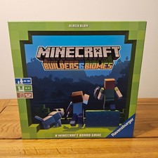 minecraft builders and biomes board game ravensburger factory sealed