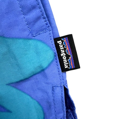 Patagonia Barely Baggies Shorts XS Kalani Big Float Blue DWR Retired Print Beach - Picture 7 of 16