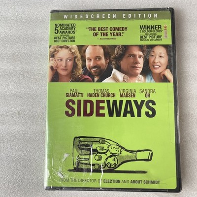 Sideways (DVD, 2004) NEW SEALED w Fraying