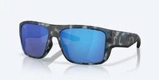 NEW Costa Del Mar Taxman Deep Water Camo / Blue Mirror POLARIZED Glass 580G