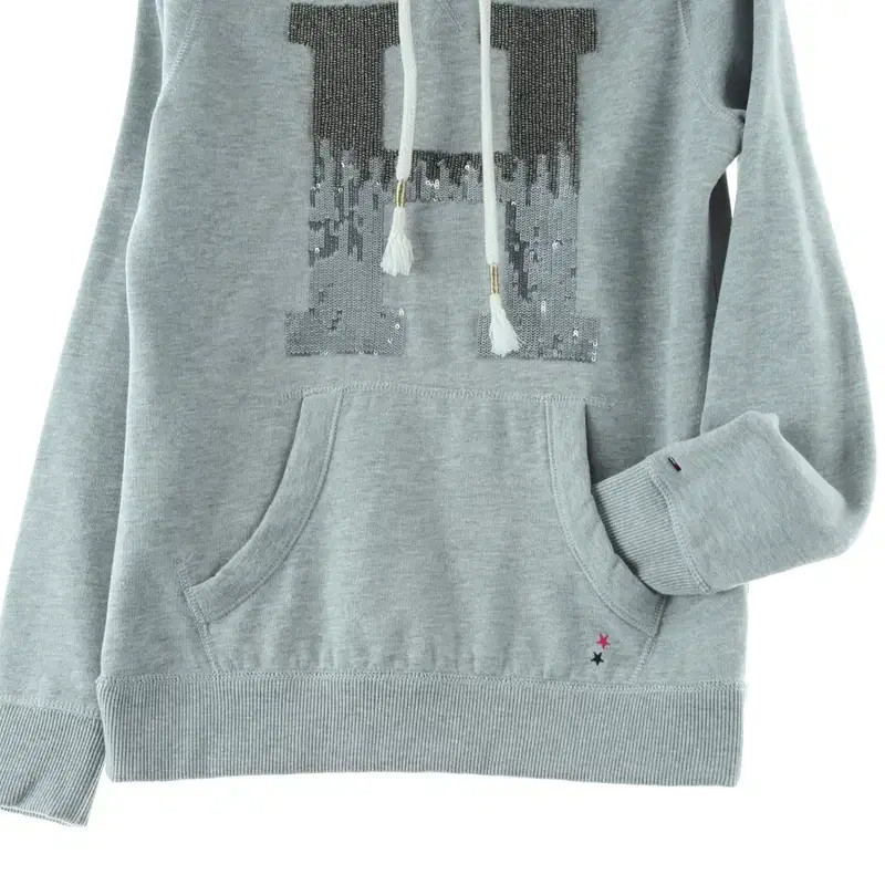 Tommy Hilfiger Women's Hoodie Y2K Big Logo Fleece thumbnail 6