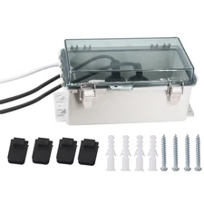 Electrical Box Outdoor Waterproof Box IP55 Junction Box Extension Cord Cover ...