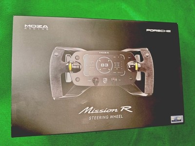 L  K! Moza Porsche Mission R RS097 Simracing Wheel BNIB FAST SHIP    
