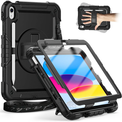 Für iPad A16 (11./10.) Generation 11/10,9'' robuste stoßfeste drehbare Hülle