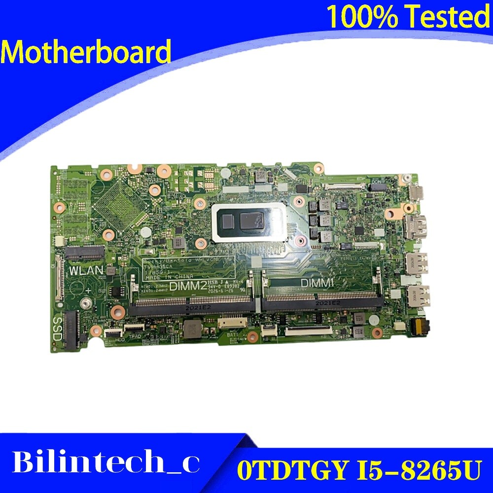 FOR   Inspiron 5580 Laptop Motherboard I5-8265U MX150 17589-1 0TDTGY TDTGY *zr