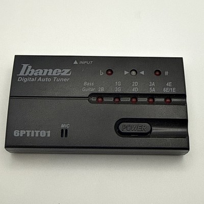 Vintage 1990s Ibanez Digital Auto Tuner Guitar & Bass Guitar Black zab