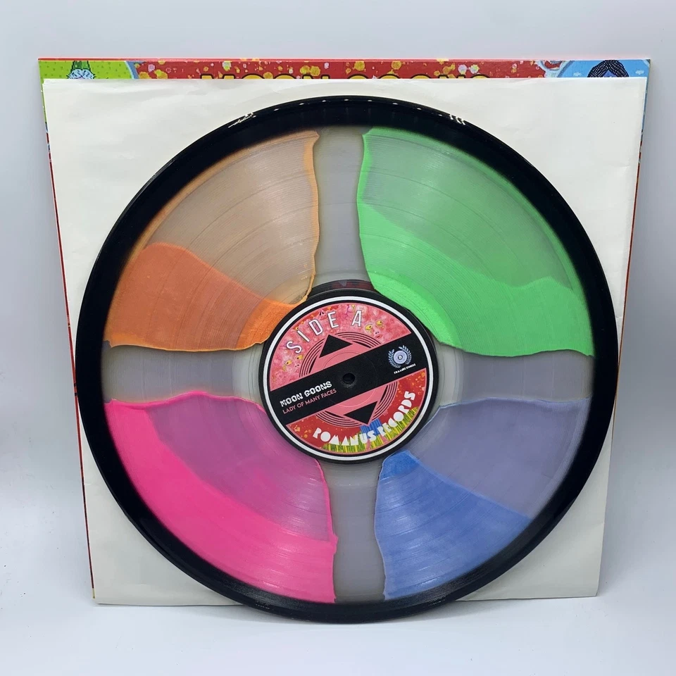 Moon Goons – Lady Of Many Faces (GLOW SAND VINYL LP, 2024) Psych Prog Rock - Image 3 of 3