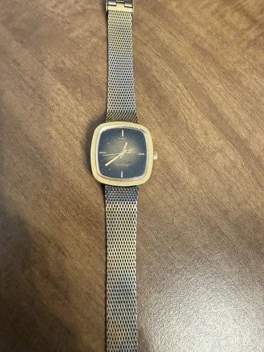 Timex Electric Dynabeat Men's Vintage Gold Tone Watch