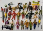 GI Joe Vintage Action Figures Lot – Loose 1980s Hasbro Collectibles, As Is