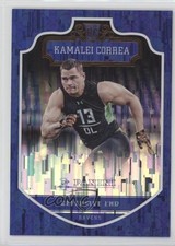 2016 Panini Rookies Chainmail Armor Kamalei Correa #297 1s7