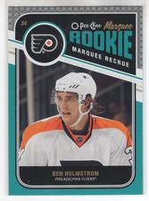 11/12 OPC O-PEE-CHEE BEN HOLMSTROM RC ROOKIE CARD #560. rookie card picture