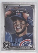2021 Topps Museum Collection Canvas Reprints Anthony Rizzo #CCR-1 0o52