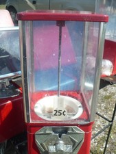 DEUX capsules jouets A&A Oak Vista Gumball 1" distributeur automatique de balles de gomme 2 machines 25 cents
