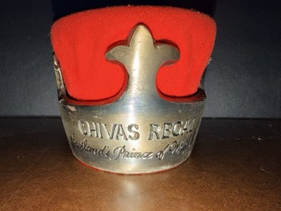 Chivas Regal Crown Whiskey vintage ''Scotland's Prince of Whiskies'' Display