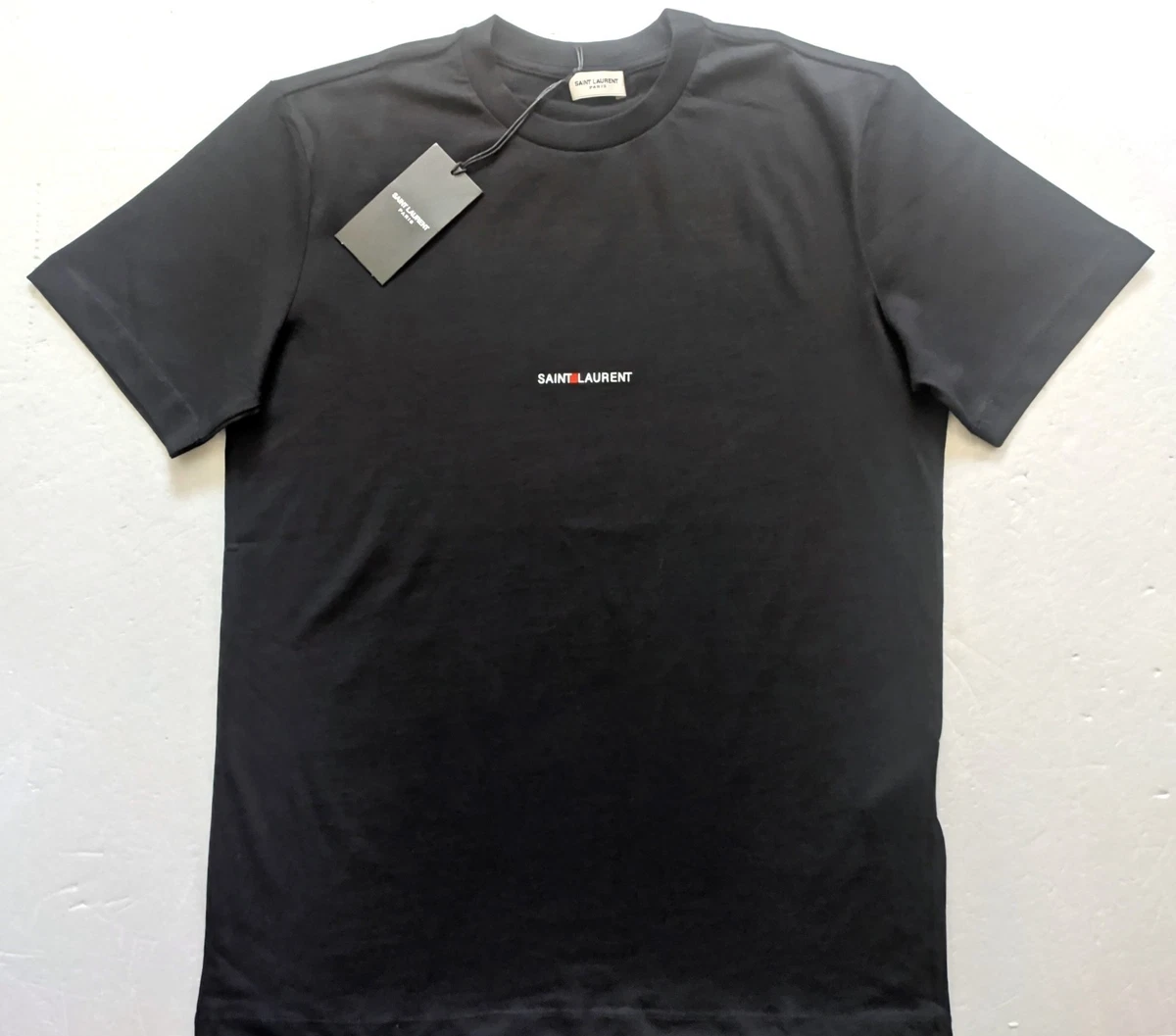 Saint Laurent Short Sleeve Solid T-Shirts for Men for sale | eBay