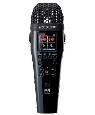 Zoom M4 4-track recorder with built-in timecode generator, 32-bit float support
