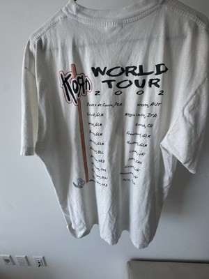 RARE Vintage 2002 Korn Pop Sux Tour Concert T shirt Tee - Size XL