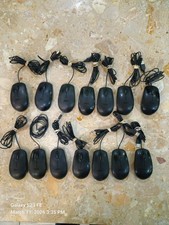 Dell MS111-L USB Wired Optical Mouse Black with Scroll Wheel Lot of 14 MICE