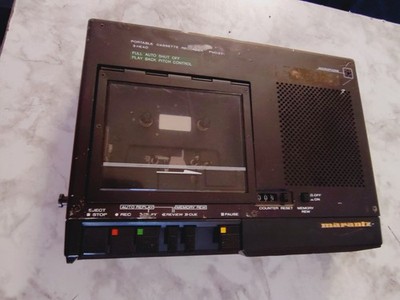Marantz PMD-221 3 head Professional Mono Field Portable Cassette Recorder 
