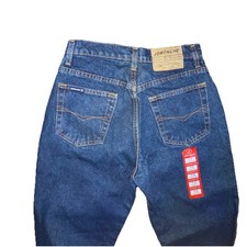Vintage 90s Jordache Jeans Women's 8 Tapered Leg Blue Denim Western Cowgirl NWT
