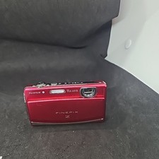 Fujifilm FINEPIX Z90 14.2MP Red Compact Digital Camera Working No Charger