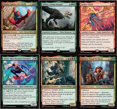 Scarlet Spider, Ben Reilly Commander Deck  - 100 Cards -  Spider-Man  NM - MTG