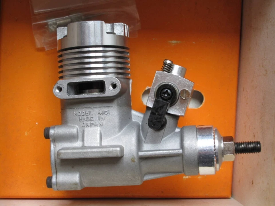 Enya 21X TV AL-CHROME G-7 3.46cc 2-cycle R/C airplane glow engine New f/s - Image 2 of 4