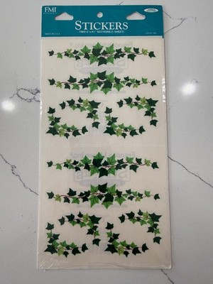Frances Meyer Memories ''Ivy'' 2 - 5'' x 4 1/2'' Sections 16 Strands of Green Ivy