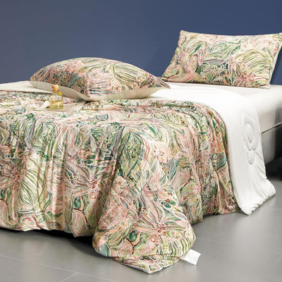 Floral Print Cooling Blankets for Hot Sleepers - Cool like Ice Cream Blanket for