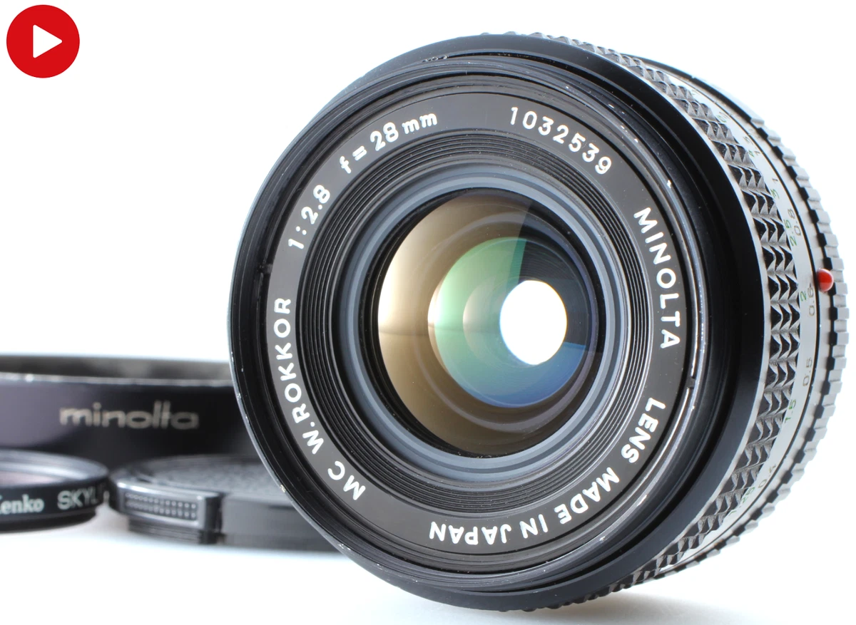Minolta f/2.8 Camera Lenses 28mm Focal for sale - eBay