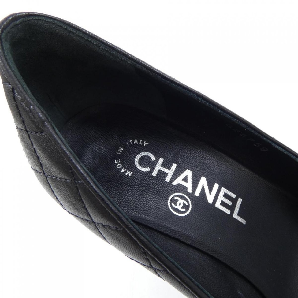 Chanel Coco Mark Pumps Heels Shoes Black Size 35.5 US About5.5 For Women thumbnail 21