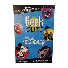 Board Game Disney Trivia "Geek Out!" Trivia Game NOB