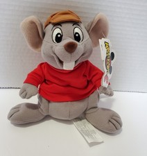 WD1 Disney Store Bernard from The Rescuers Mini Bean Bag 8" Plush with Tags