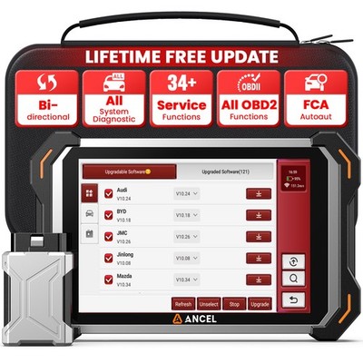 ANCEL DS600BT OBD2 Scanner Bidirectional Diagnostic Tool CANFD &DOIP Free Update