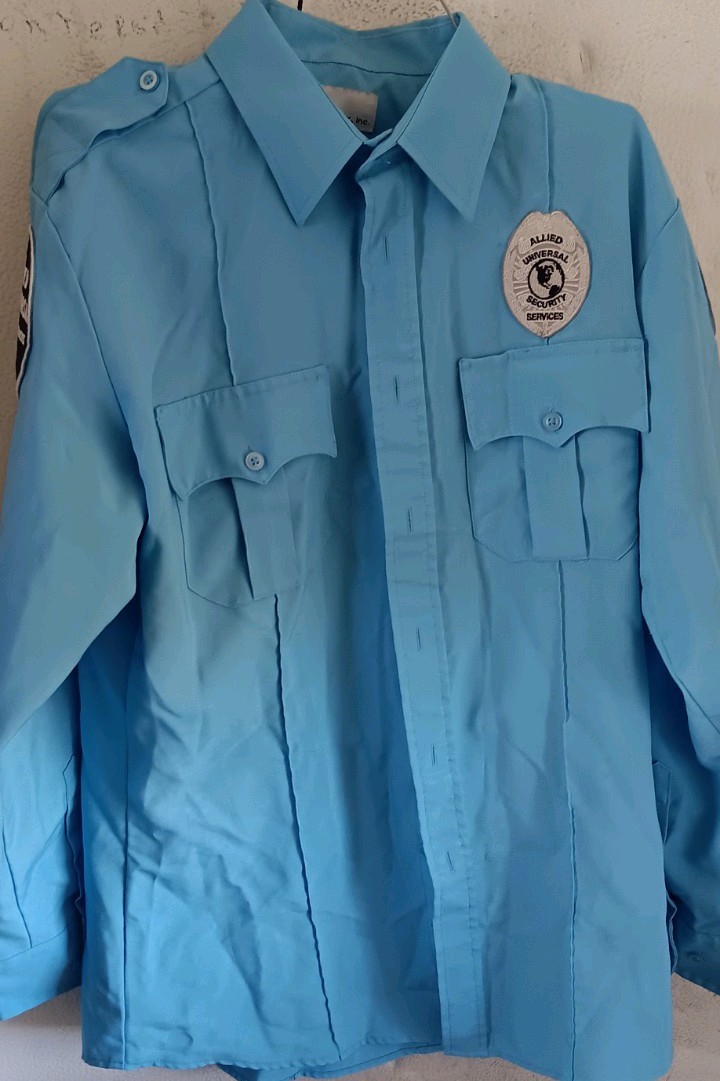 2 Allied Universal Security Blue Work Uniform Shi… - image 12