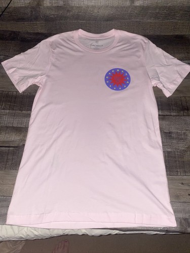T-shirt ufficiale 2022 COACHELLA Sunshine LINEUP rosa M - Foto 6 di 11