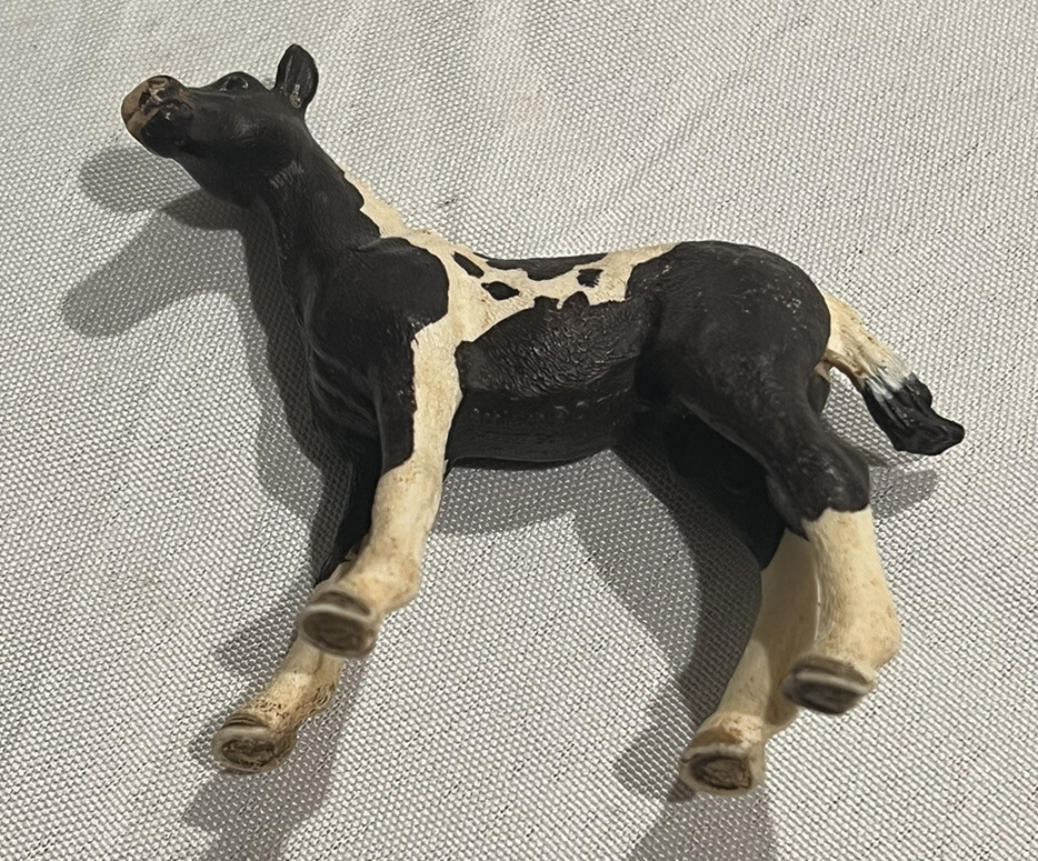 Schleich Horse Animal Figure D-73527 Black White Am Limes 69 - Main Image