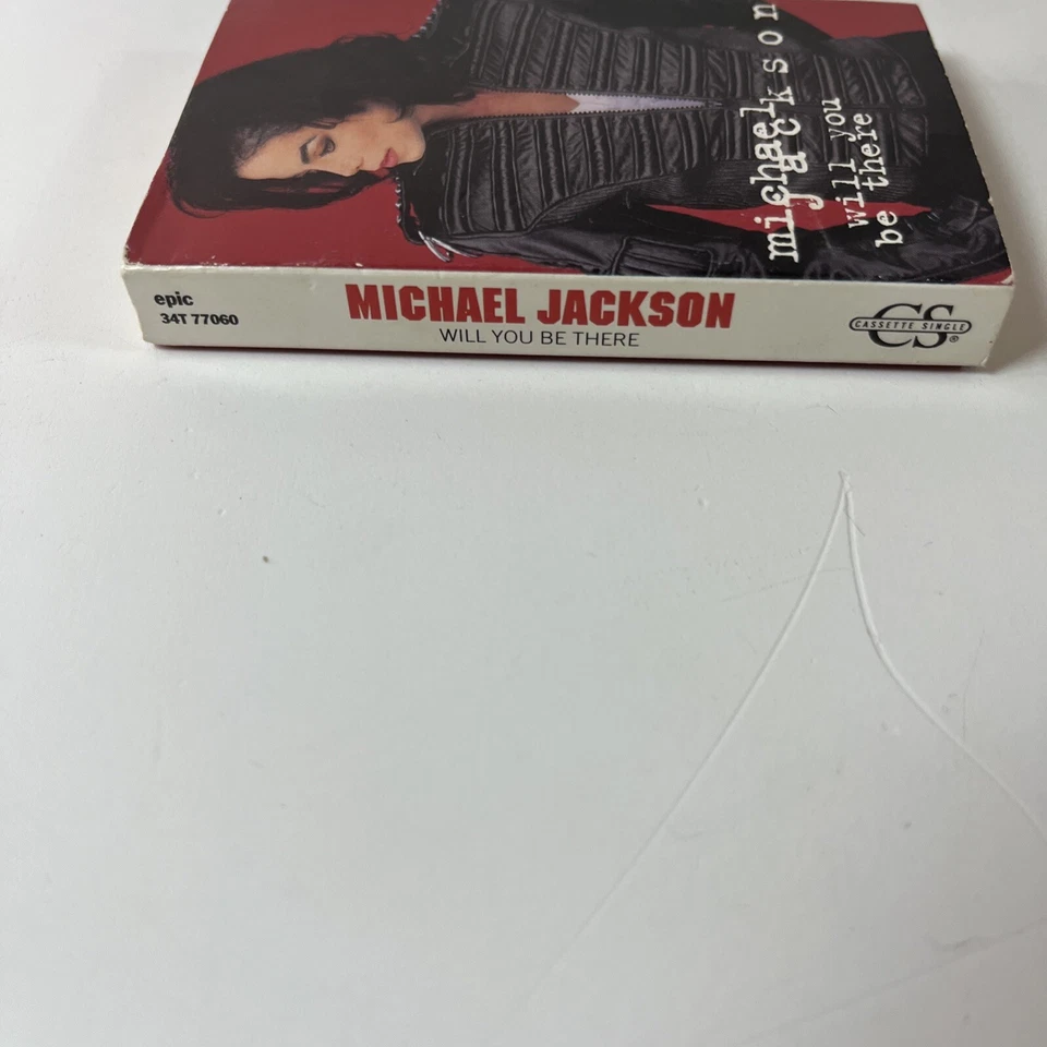 Will You Be There [Single] by Michael Jackson (Cassette, Jul-1993, Epic) VG - Image 4 of 4