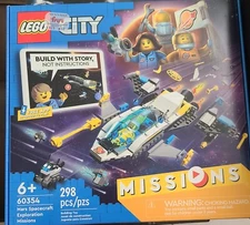 LEGO® City Missions Mars Spacecraft Exploration Missions 60354 [New Toy] Brick