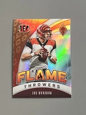 2020 Panini Phoenix JOE BURROW Rookie Holo Flame Throwers RC #28 💥💥