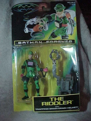 Batman Forever: The Riddler action figure--Kenner--1995--NEW