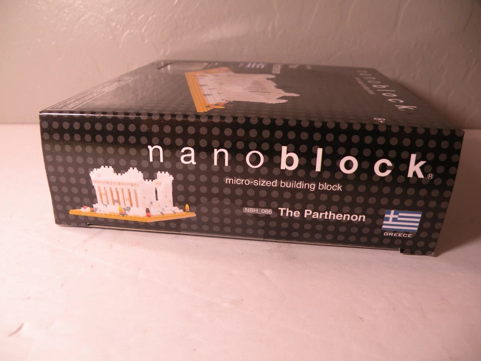 Nanoblock Kawada Mini Sized Building Blocks The Parthenon Brand NEW Sealed - Image 3 of 4