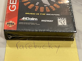 Revolution X (Sega Genesis) NEW FACTORY SEALED, NEAR-MINT, RARE AEROSMITH!