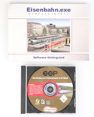 EEP Eisenbahn.exe Professionell 2.43 Gold+Handbuch, CD-Rom, Eisenbahn-Simulation