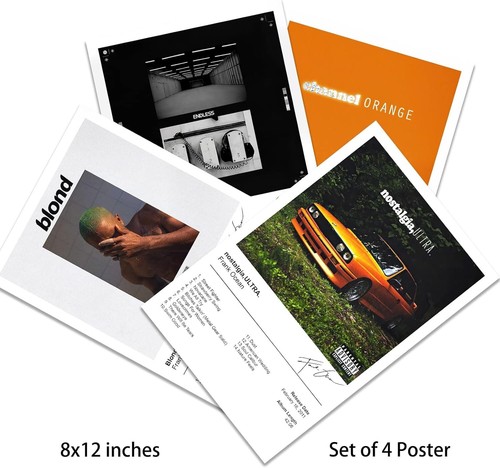 Frank Ocean Catalog Custom Album 8x12" Posters Bundle - Unframed