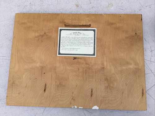 Magnificent Vtg Superior Plaque Print 35 USA Duck Hunting Migratory Birds Stamps - Picture 10 of 12