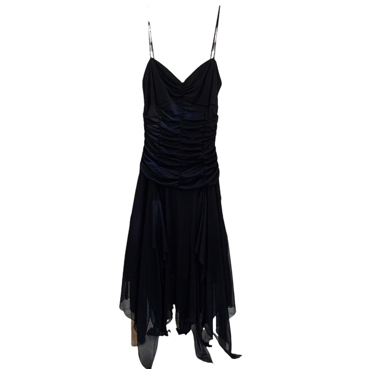 Vintage 1990's Aspeed USA Mesh asymmetrical fairy cut thin strap dress | eBay Vintage 1990's Aspeed USA Mesh asymmetrical fairy cut thin strap dress | eBay