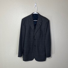 Corneliani Sport Coat Mens 44 L Blazer Jacket Wool 2 Button