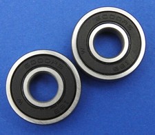 2 St&uuml;ck Kugellager 6000 2RS (10x26x8 mm) Rillenkugellager
