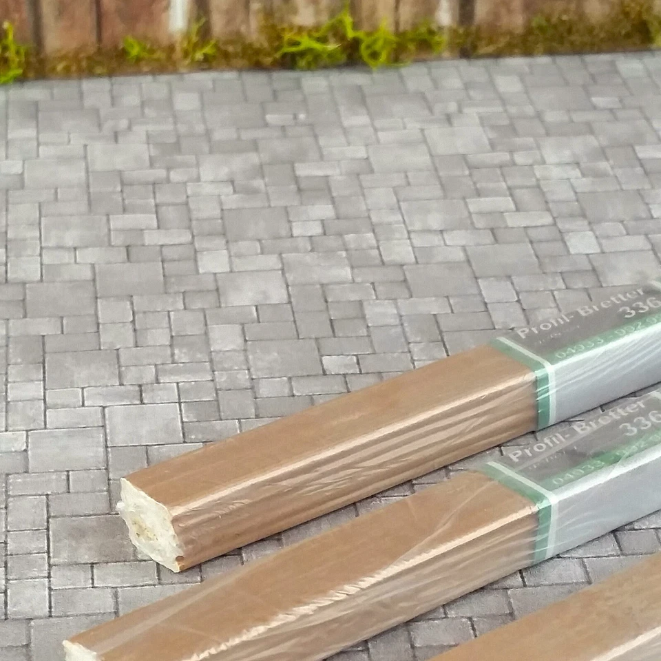 A 3 Pakete Profilholz in Folie/ Ladegüter Modellbau 1:14,5 RC-Trucks - Bild 2 von 2